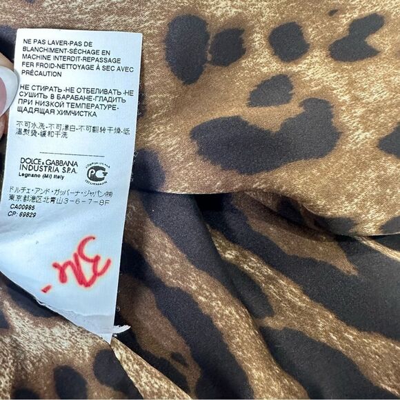 Dolce & Gabbana Tan Single Button Blazer with Shawl Collar Sz 48 Euro - Picture 15 of 16